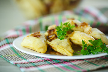 dumplings stuffed with