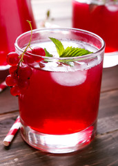 Cold berry drink