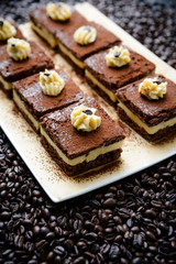 Vegane Törtchen mit Kaffeegeschmack