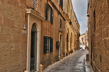 Malta, the picturesque city of Mdina