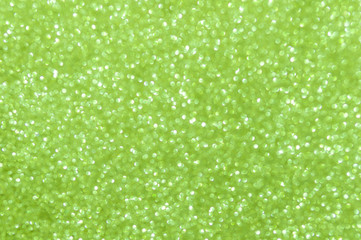 defocused abstract green lights background