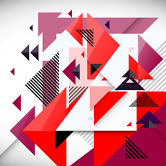 Abstract geometry background