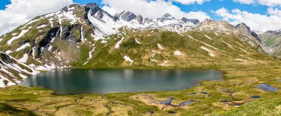 Wandaufkleber Lago-Venney-Panorama, italienisch © John Hofboer
