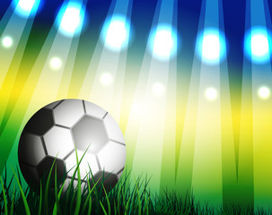 Fototapeta premium Brazil Summer 2014.Stadium background