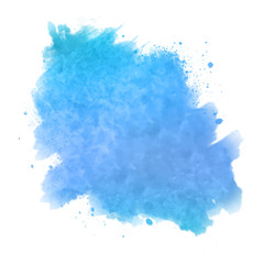 Abstract watercolor spot painted background