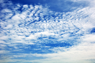 sky with clouds closeup