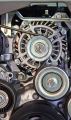 New engine of a modern car
