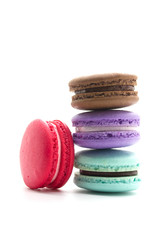 Colorful French Macaroons