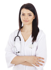 young woman doctor