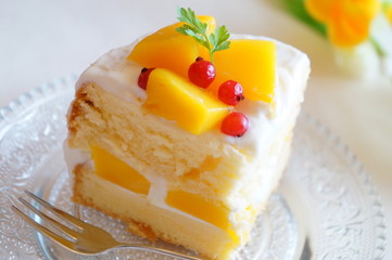 マンゴーケーキ