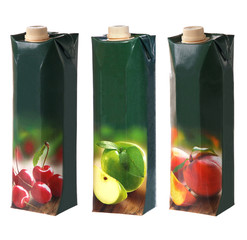 different juices packs with screw cap - 67094924