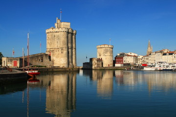 Vieux port de La Rochelle, France