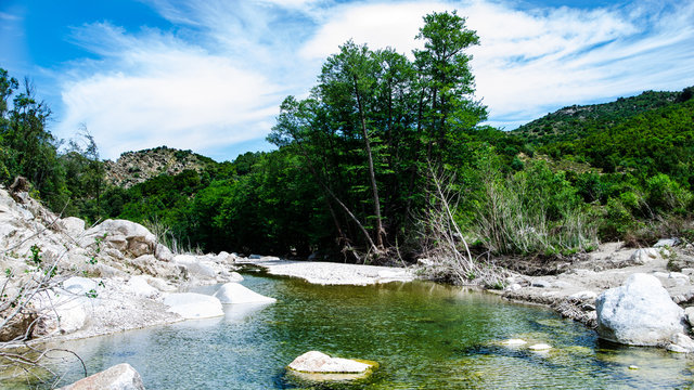 Gorropu River during Spring