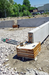 chantier -immeuble en construction