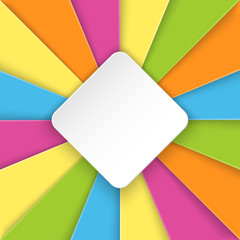 Striped colorful background with place for text