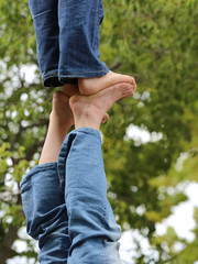 Stand on their feet