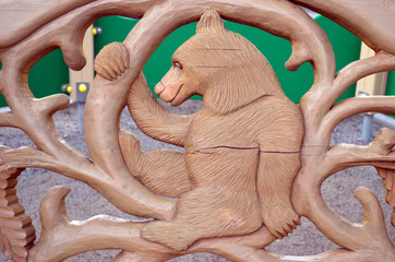 резьба по дереву - медведь © cfirka