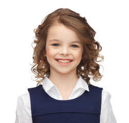 portrait of smiling little girl