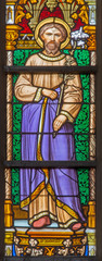 Fototapeta na wymiar Brussels - st. Joseph in the cathedral of st. Michael