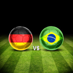Halbfinale - Deutschland vs. Brasilien