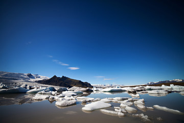Fototapeta na wymiar Iceberg Lagoon, Iceland