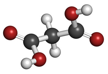 Malonic acid organic dicarboxylic acid molecule.