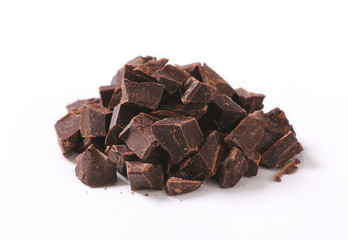 Chopped chocolate