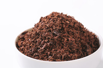 Grated chocolate