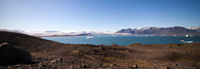 Iceberg Lagoon, Jokulsarlon lake, Iceland