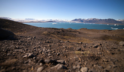 Iceberg Lagoon, Jokulsarlon lake, Iceland