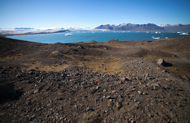 Iceberg Lagoon, Jokulsarlon lake, Iceland