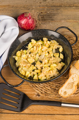Vegetable tapa