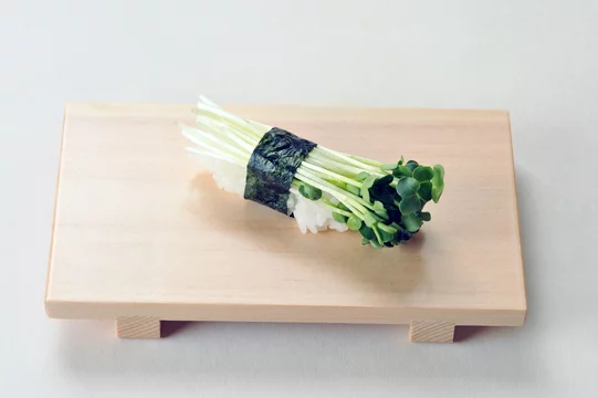 かいわれ大根のにぎり寿司 1 Stock 写真 Adobe Stock