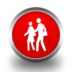 BOUTONS ICONES COLLECTION ROUGE