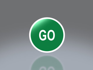 road signage direction go