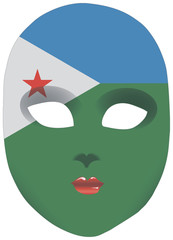 Djibouti mask