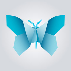 origami butterfly - obrazy, fototapety, plakaty