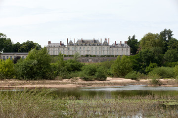 Fototapeta na wymiar Chateau de Menars. Loire Valley, France