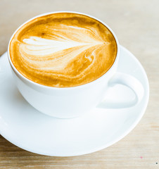 Latte coffee