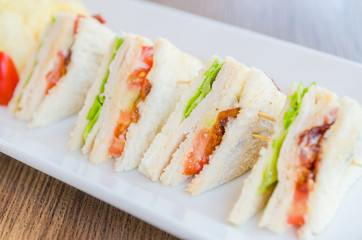 Club sandwiches