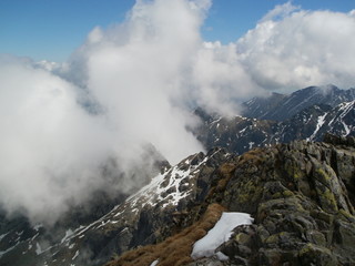 View from Svinica peak in High Tatras,Poland/Slovakia © dalajlama