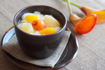 杏仁豆腐