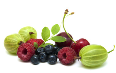 Assorted fresh berries