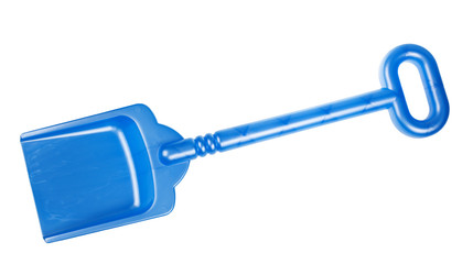 shovel children isolated on white background