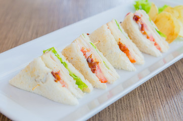 Club sandwiches