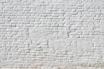 White Vintage Brick Wall