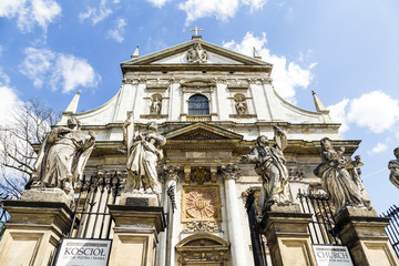 Obraz premium Church of Saints Peter and Paul in Old Town district