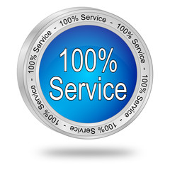 100% Service Button