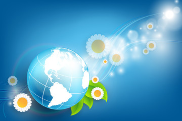 abstract environmental vector background