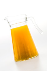 Orange juice glass